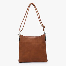Load image into Gallery viewer, Emma 3 Compartment Crossbody - Brown
