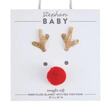 Load image into Gallery viewer, Reindeer Plush Blanket