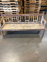 Load image into Gallery viewer, 74 X 23 RECYCLED WOOD BENCH SEAT