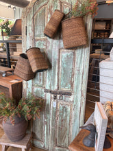 Load image into Gallery viewer, 35" X 80" VINTAGE WOOD FRAMED DOOR